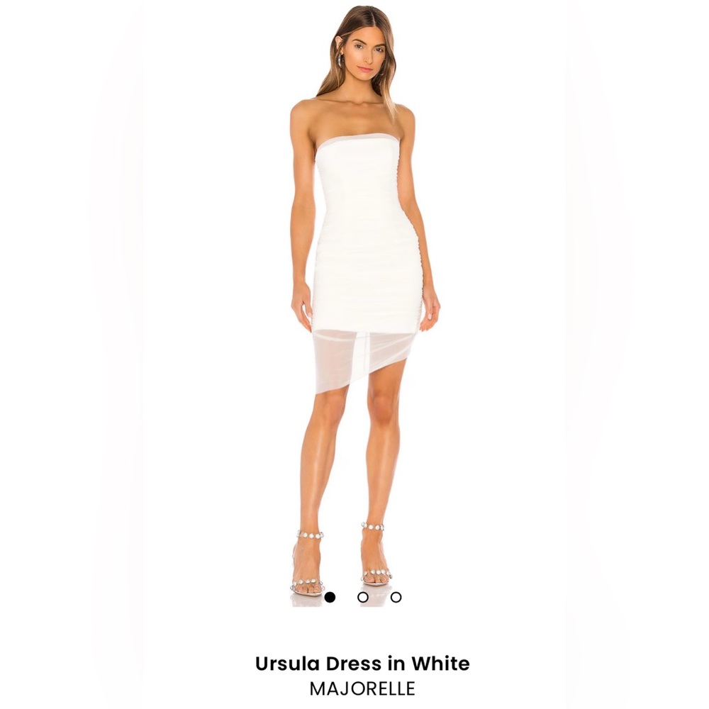 MAJORELLE Ursula White Dress